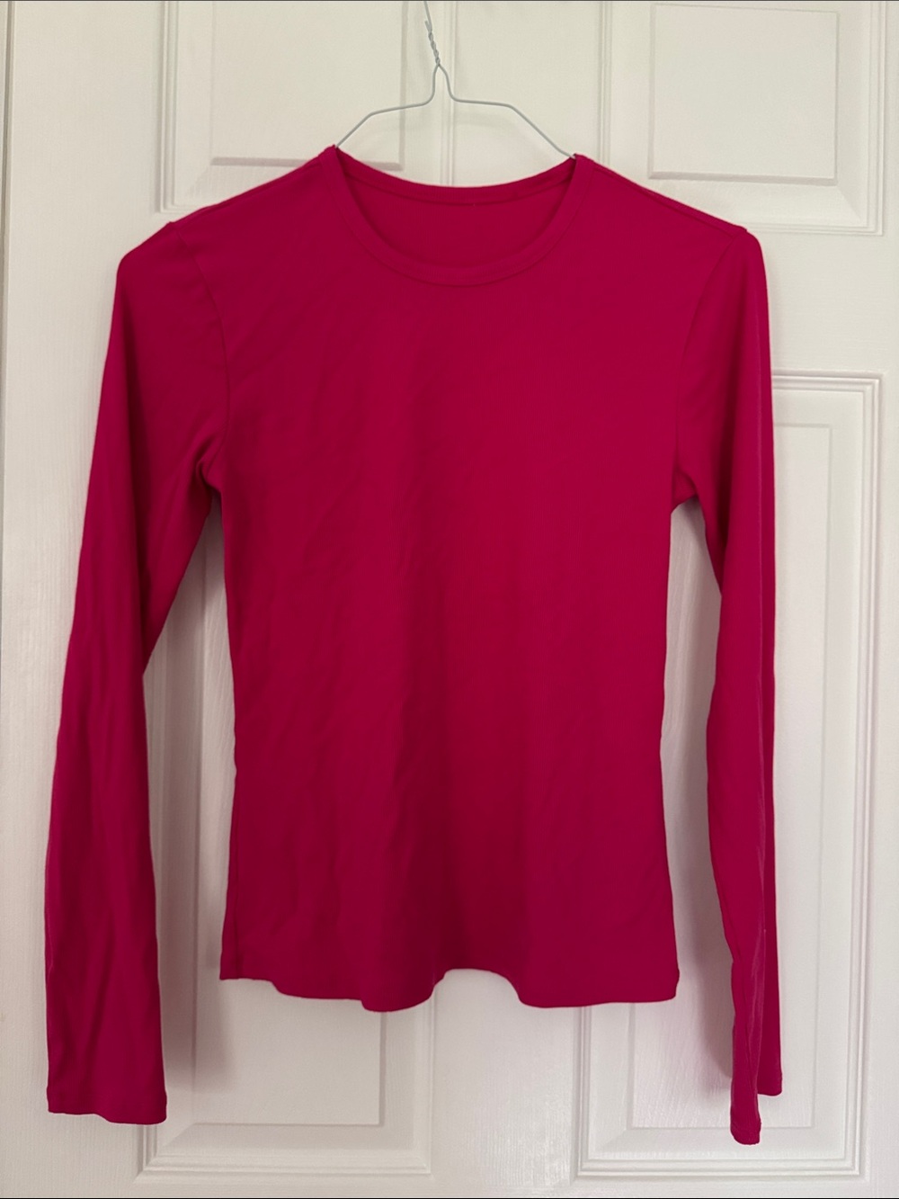 Athleta Signature Rib Top Dahlia